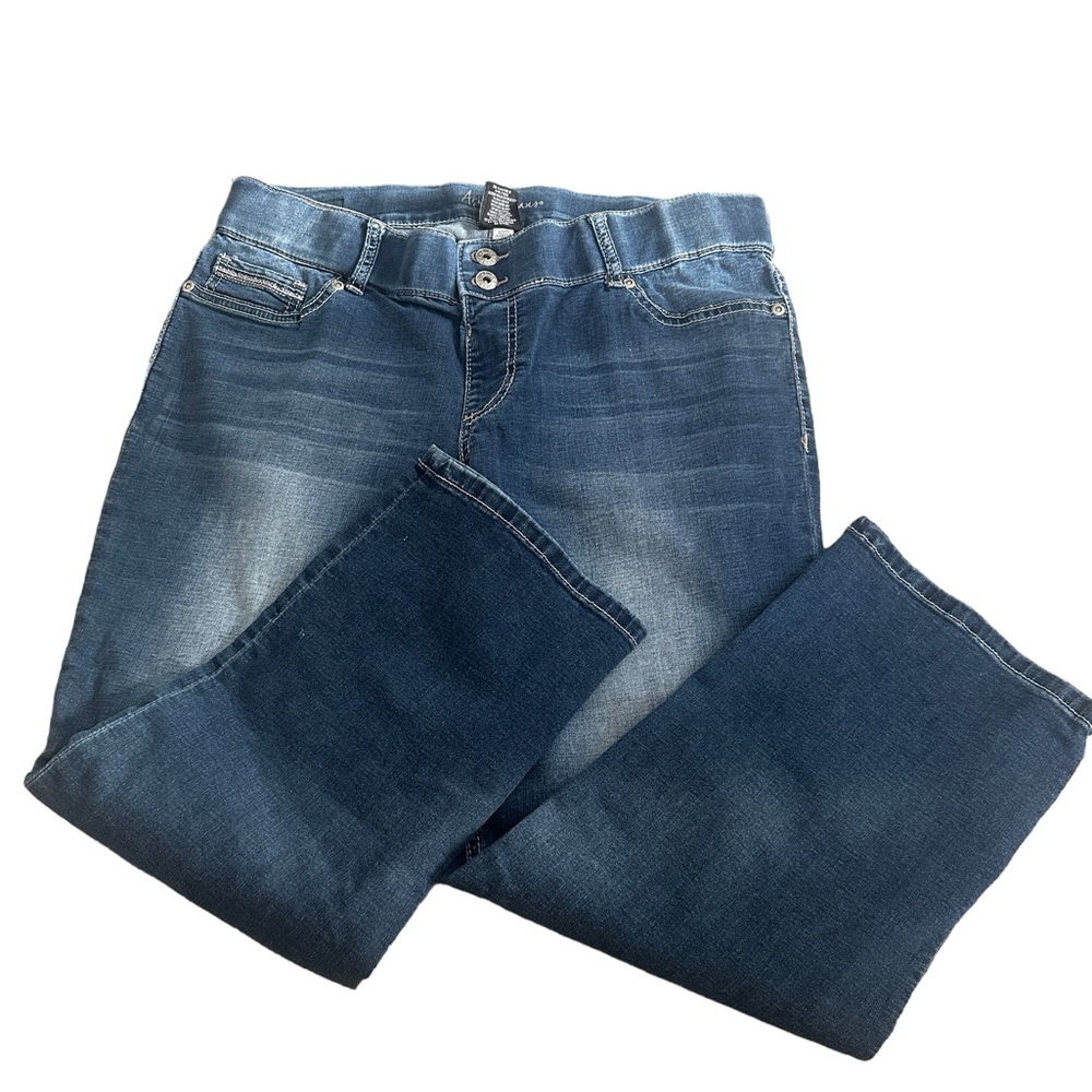 Womens‎ Juniors Ariya Stretch Denim Jeans Capris size 15/16
